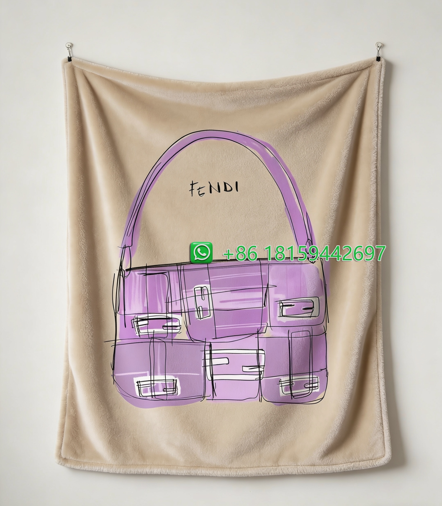 Fendi Throw Blankets